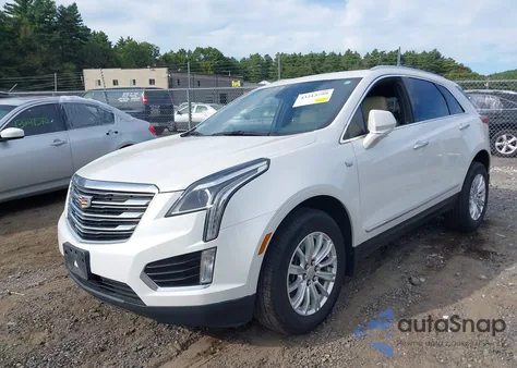 2019 Cadillac Xt5 Standard из США, поврежденный, VIN 1GYKNBRS3KZ108874